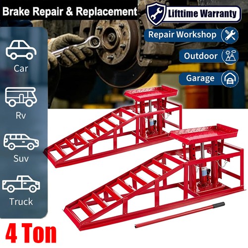 Ton hydraulic car - 4, ramps
