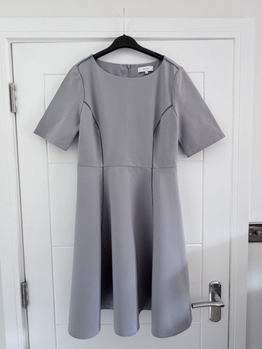 Reiss dove grey occasion dress - reiss,