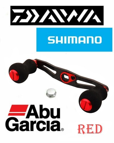 Shimano daiwa abu - abu, "red"