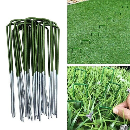 Metal garden pegs - garden, pins