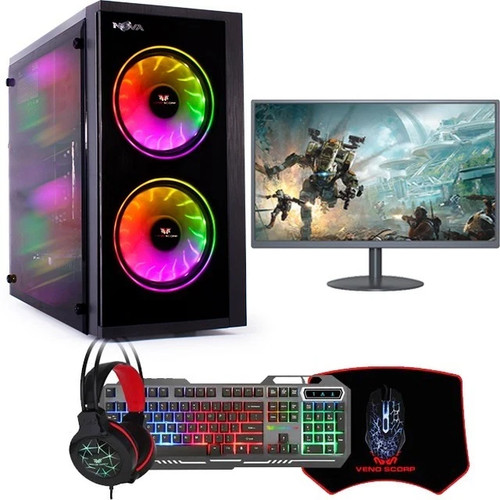 Gaming bundle core 16gb - pc,