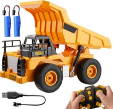2.4Ghz Dump Truck Truck Dumper Digger Bulldozer Toys Remote Control Engineering