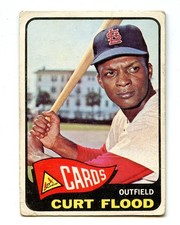 1965 Topps Baseball Card Curt