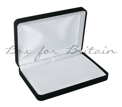 Luxury black velvet necklace - black,