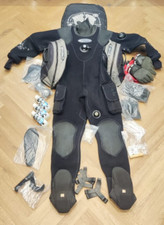 Othree Drysuit Ri 2-100 Top Spec Kubi Dryglove system,Pee Valve +Tons of extras