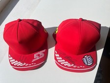 Puma Ferrari F1 Caps Signed by