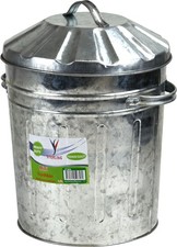 Galvanised Metal Bin Home