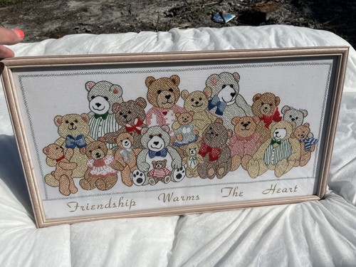 Bears stamped cross - bears,