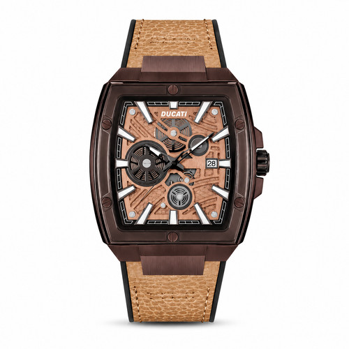 Ducati men skeleton brown - ducati,
