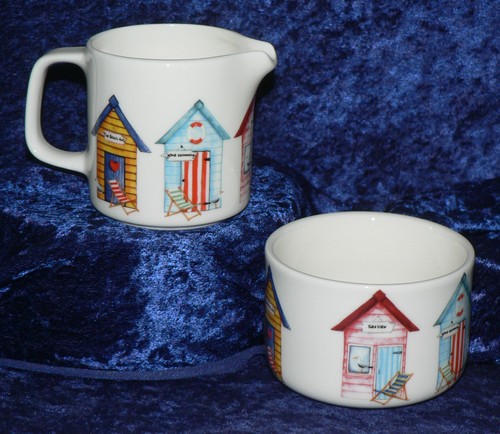 Beach huts pattern cup 6 - beach, 2