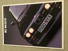 BMW M3 M635CSi specification