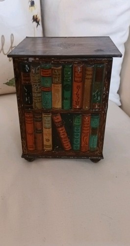 Antique tin huntley - tin, palmer