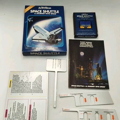 Space shuttle atari 2600 game - atari,