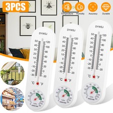 3X Wall Thermometer Indoor
