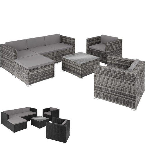 Rattan garden furniture - furniture, table