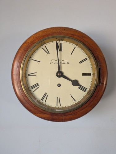 Fusee wall clock c1900 - wall,