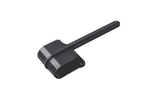Louvretie black single slat - single,