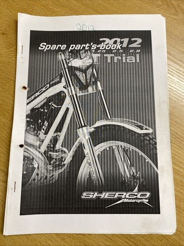Sherco 2012 trials bike - st,