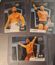 2022 AEW Upper Deck Allure -Black Rainbow Wardlow, QT Marshall & Bryan Danielson