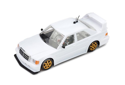 Slot mercedes 190e - slot, white