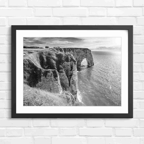 Natural stone arch - arch, cliff