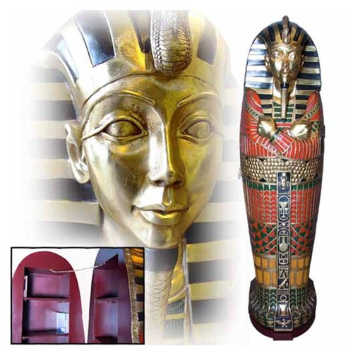 Life size egyptian sarcophagus - life,