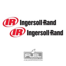 Ingersoll Rand Compressor Machinery Tool Premium Vinyl Sticker Decal 2-Pack