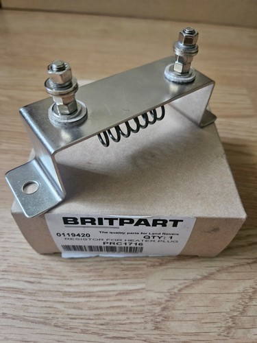 Heater plug resistor for land - plug,