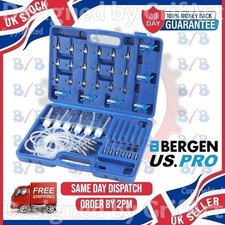 36PC DIESEL FLOW METER ADAPTOR 6 CYLINDER INJECTOR LEAK OFF COMMON RAIL TEST KIT