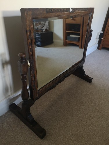 Antique dresser mirror - antique,