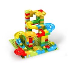 170pcs Marble Race Run Blocks Maze Ball Track Toy Compatible City Building Block