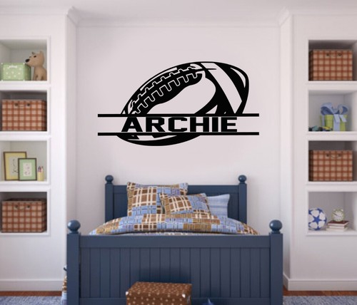 Personalised rugby wall - personalised,