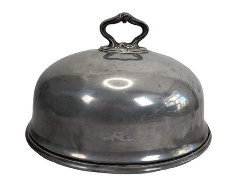 Silver plated oval meat - oval,
