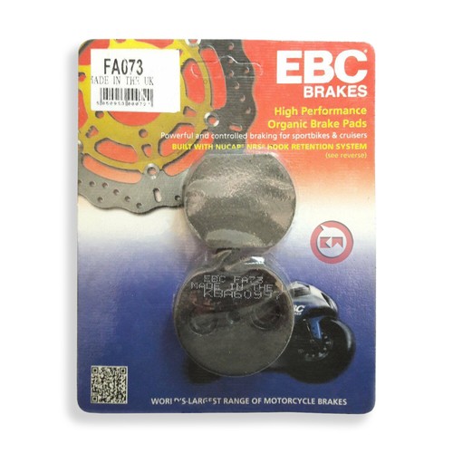 Brake pads anterior - pads, fa073