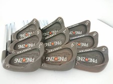 PING Iron Set ZING Beryllium Copper Orange Dot 3-9.W.S Genuine steel Flex UNI