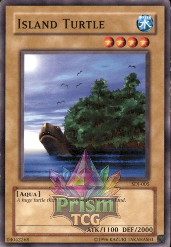 Island turtle sdj 005 - sdj-005, yugioh