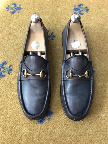 Gucci loafers shoes 1953 gold - gucci,