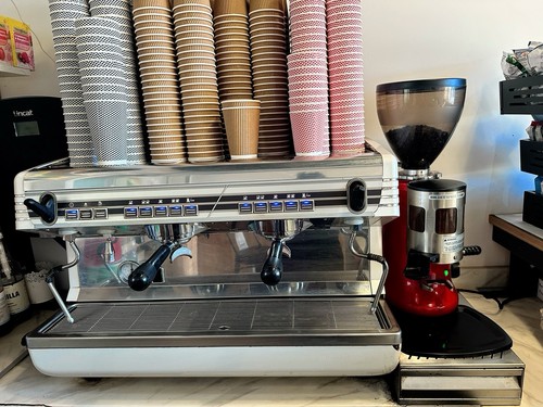 Coffee machines with two group - with,