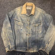 Lee Stormrider Sherpa Jacket Vintage Size Xl Worn