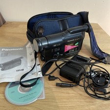 Panasonic RX1 – Slim VHS-C Camcorder (x14 Power Zoom) untested ! 