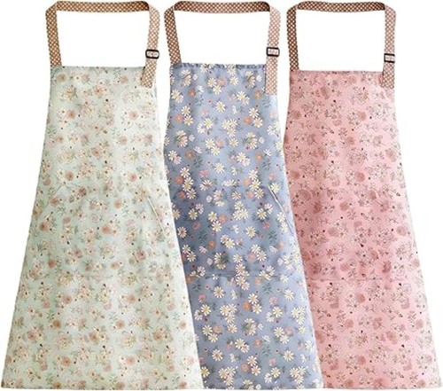 Pcs kitchen flower aprons - kitchen,