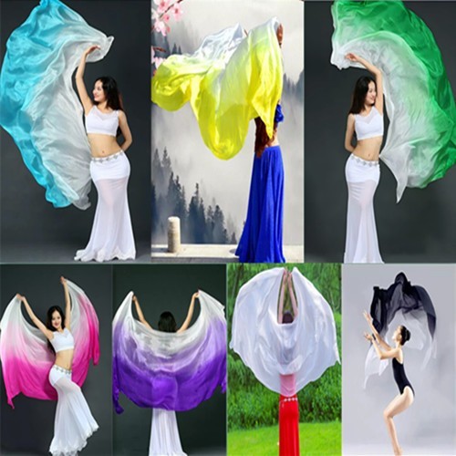 Silk scarf shawl - shawl, girl's