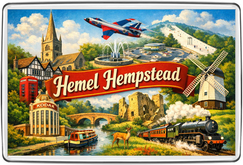 Hemel hempstead fridge magnet - hemel,