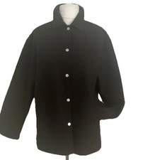 ZARA Black Unlined Relaxed Fit