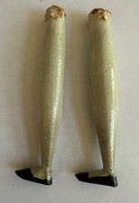 Antique Wooden Doll Legs Ca