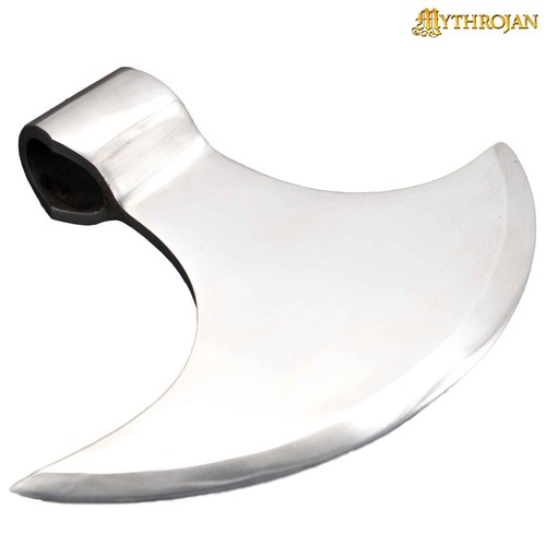 Viking axe head battle - battle, ready