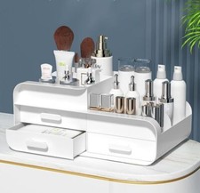 Large Makeup Cosmetic Organiser Dressing Table Make-Up Holder Tidy Storage Box