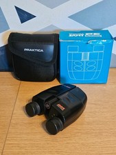 Praktica Sport 10×25 5.2 compact binoculars. With case.