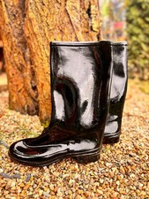 Vintage retro rubber boots