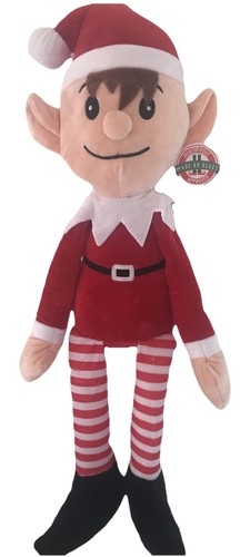 Large red plush christmas - large,